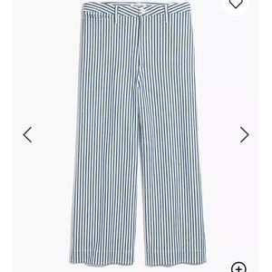 Madewell Tall, Wide leg, cropped pants